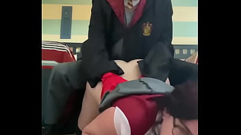 Gibby the clown bangs Vickiveronaxxx hard asf in a cosplay Harry Potter showdown